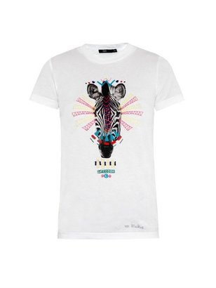 Markus Lupfer Kate tribal zebra T-shirt