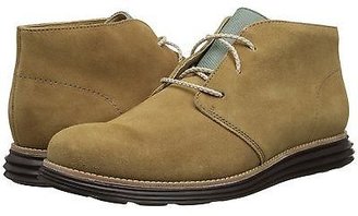 Cole Haan Men's Shoes Lunargrand Chukka Suede Lace Up Boots Tan *New*