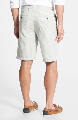 Tommy Bahama 'Ocean Club Stripe' Flat Front Cotton Shorts