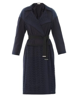 Nina Ricci Broderie-anglaise cotton coat