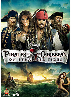 Disney Pirates of the Caribbean: On Stranger Tides DVD