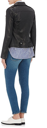 Frame Women's Le Garcon Boy-Fit Jeans-Black