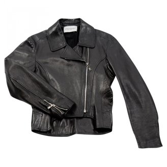 Saint Laurent Black Leather Biker jacket