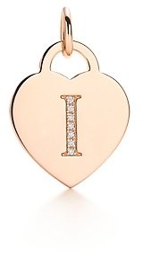 Tiffany & Co. Alphabet heart tag letter "I" charm