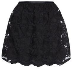 Yumi Black Lovely in lace skirt