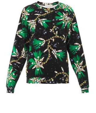 Mary Katrantzou Rouch Diaz sequin-print sweatshirt