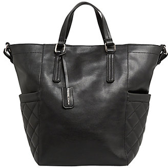 MANGO Chain Shopper Bag, Black