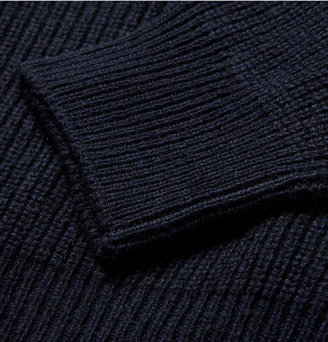 Christophe Lemaire Ribbed-Knit Wool Sweater