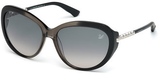 Swarovski Destiny Solid Gray Sunglasses