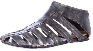 Marsèll Metallic Leather Sandals w/ Tags
