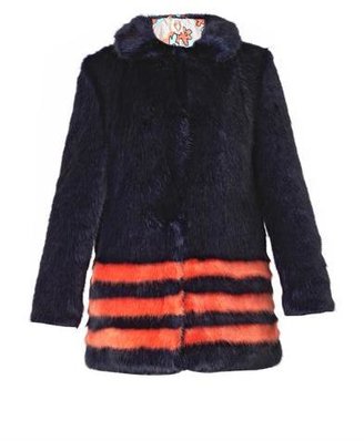 SHRIMPS Dulcie faux-fur coat