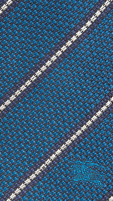 Burberry Modern Cut Striped Silk Twill Tie