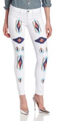 Sold Denim Women's Navajo Emrboidered Skinny Jean