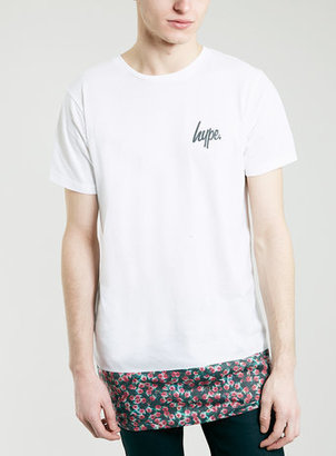 Hype White Longline T-Shirt*