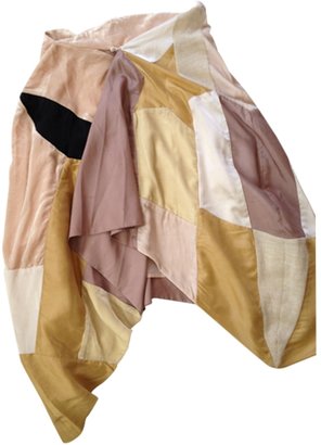 Tsumori Chisato Multicolour Silk Skirt