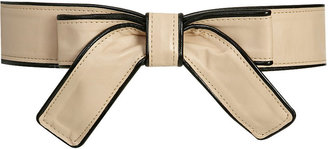 Arden B Piped Edge Bow Belt