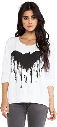 Lauren Moshi Jet Dripping Bat Sweatshirt