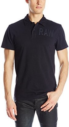 G Star G-Star Men's Art Short-Sleeve Polo Shirt With Applique