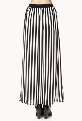Forever 21 Darling Striped Maxi Skirt