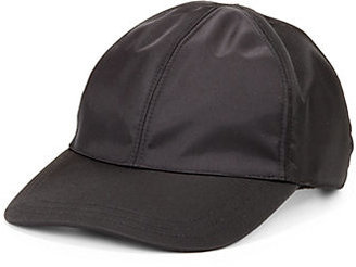 Prada Nappa Leather Baseball Cap