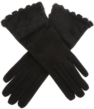 Bottega Veneta shearling lined gloves
