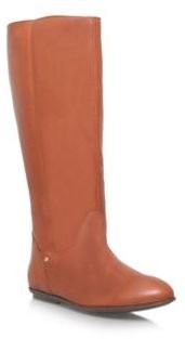 Miss KG Tan 'Wing' Low Heeled boots