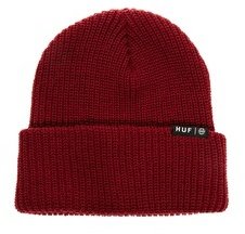 HUF Usual Fisherman Beanie Hat - Red