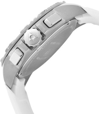 Swiss Legend Men's Super Shield Chronograph White Dial Watch