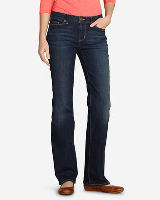 Eddie Bauer Women's Truly Straight Bootcut Jeans - StayShape®