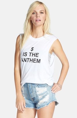 BMLA 'The Anthem' Crop Muscle Tee