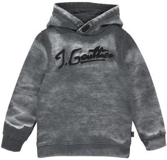 Junior Gaultier heavy fleece hoodie