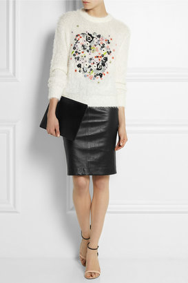 Erdem Bayley embroidered knitted sweater