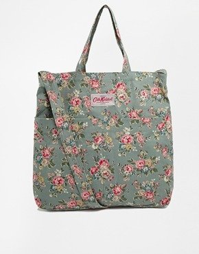 Cath Kidston Double Handle Cotton Bag in Kingswood rose Print - Kingswood rose