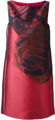 Giambattista Valli rose print shift dress