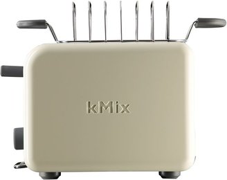 Kenwood kMix Cream Gloss 2-Slice Toaster TTM022