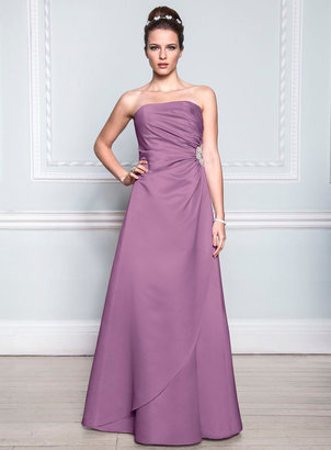 Ella Lavender Satin Bridesmaid Dress