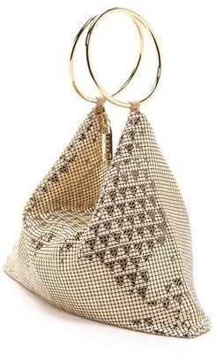 Whiting & Davis Deco Triangles Bag