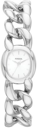 Fossil Curator Silver-Tone Stainless Steel Ladies Watch