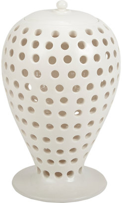 Fornasetti Traforato" Lidded Vase