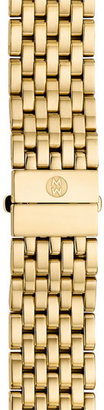 Michele 'CSX-36' 18mm Gold Plated Bracelet Watchband (Limited Edition)