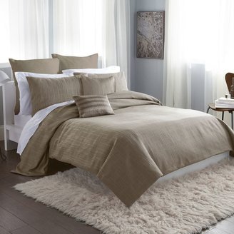 DKNY City Line Duvet Cover in Taupe
