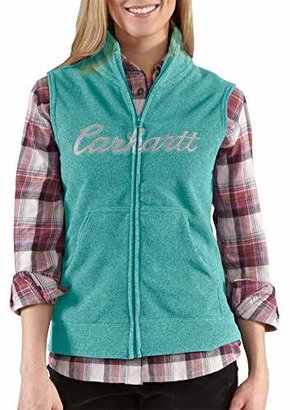 Carhartt Women's Boyne Vest Fleece Zip Front Hooded