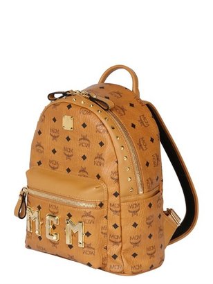 MCM Stark M Small Studded Backpack