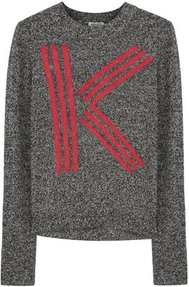 Kenzo Grey wool blend jumper