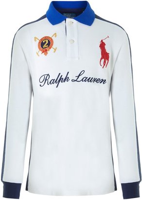 Polo Ralph Lauren Boy`s large pony and graphic polo