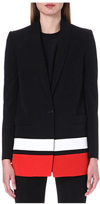 Givenchy Stripe detail tuxedo jacket