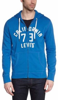 Levi's Men's Graphic Full Zip No FFC Hoodie, Bleu (Levisca2/Snorkel Blue)