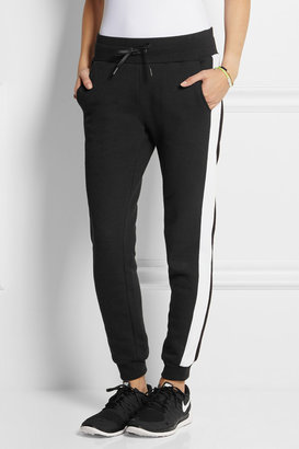 Karl Lagerfeld Paris Taylor cotton-jersey track pants