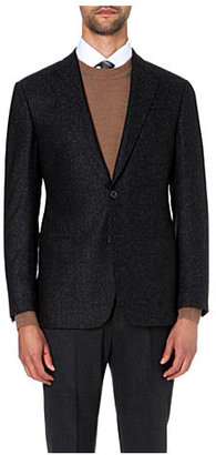 Armani Collezioni Single-breasted herringbone jacket - for Men