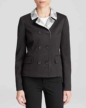 Jones New York Collection Double Breasted Jacket